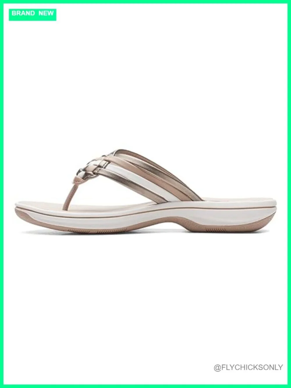 Lightweight Supportive Thong Sandals with EVA Midsole